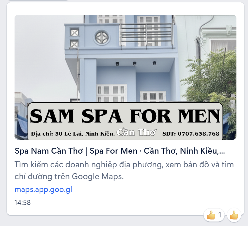 Bản đồ Sam Spa